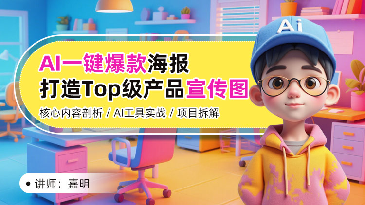 AI一键爆款海报： AI打造Top级产品宣传图赚钱术